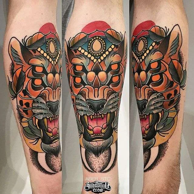 Tattoo artist Aber Tattooer - color neotraditional tattoo  | Тату мастер Aber Tattooer - цветные неотрад тату
